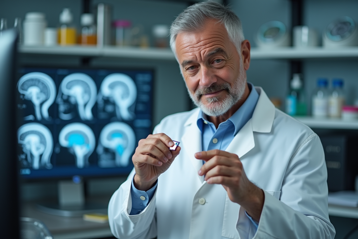 Invention de la puce cérébrale et son créateur historique